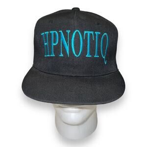 HPNOTIQ Adjustable Cap Hat Black Blue